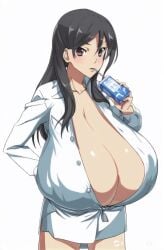 1girls 2d 2d_animation 5_seconds_long ai_animation ai_assisted alternate_breast_size animated bangs bare_thighs black_hair blush breasts breasts_bigger_than_head brown_eyes bursting_breasts busty buttons cleavage collarbone cowboy_shot dark_brown_eyes dark_eyes female female_focus female_only fukiyose_seiri gigantic_breasts hair_between_eyes hand_on_hip hand_on_own_hip hand_up holding holding_box holding_carton holding_milk holding_object huge_breasts human human_only kling_ai long_hair long_sleeves looking_at_viewer milk_carton mp4 partially_unbuttoned sagging_breasts shiny_skin shirt shorter_than_10_seconds sidelocks simple_background solo solo_female standing t-shirt talking talking_to_viewer teenage_girl teenager thighs third-party_edit to_aru_majutsu_no_index toaru_majutsu_no_index top_heavy touryou undersized_clothes v-shaped_eyebrows vertical_video video white_background white_shirt white_t-shirt