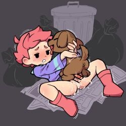 canine canine chibi cum female female_on_feral feral_on_female feral_on_human feral_penetrating_human gummuru human_on_feral kumatora mother_(series) mother_3 tagme zoophilia zoophilia