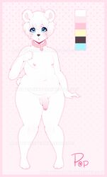 2016 4_toes absurd_res anthro balls bear blue_eyes collar flaccid front_view fur girly hair heart hi_res humanoid_penis looking_at_viewer male mammal model_sheet navel nipples nude overweight partially_retracted_foreskin penis pink_border polar_bear simple_background sinfuldreams15 slightly_chubby solo standing toes uncut white_fur white_hair wide_hips