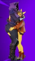 big_breasts cock_between_ass fortnite gentlecat head_on_breasts hugging raven_team_leader sunspot_(fortnite) tagme taller_girl