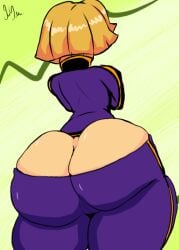 1girls ass ass_focus big_ass big_butt bottom_heavy bubble_ass bubble_butt butt_crack coach coach_greer disney dumptruck_ass fat_ass fat_butt female female_only giygal huge_ass huge_butt jogging_outfit large_breasts large_butt milf moon_girl_and_devil_dinosaur purple_clothing shiny_ass teacher thick_ass thick_thighs wide_hips