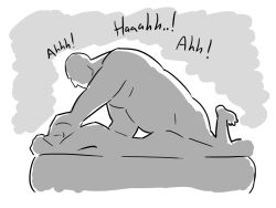 anal anal_sex artist_request bed_sex doggy_style gay gay_sex heavy_weapons_guy loud_sex male male/male medic_(team_fortress_2) moaning moaning_in_pleasure nude older_male pushing_down pushing_head pushing_head_down sex_from_behind silhouette silhouette_sex size_difference team_fortress_2 yaoi