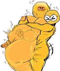 anal anal_sex ass big_breasts big_thighs closed_eyes duo emoji_(race) erection fat fat_ass fat_belly fat_man fat_thighs foreskin gat0pussy24 genitals half-closed_eyes humanoid humanoid_genitalia humanoid_on_humanoid humanoid_penetrated humanoid_penetrating humanoid_penetrating_humanoid humanoid_penis looking_pleasured male male/male male_penetrated male_penetrating male_penetrating_male masturbating_while_penetrated masturbation moobs narrowed_eyes nude penetration penile penile_penetration penis penis_in_ass sex simple_background slightly_chubby slightly_chubby_humanoid slightly_chubby_male white_background yellow_body yellow_skin