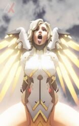 1girls 3d 4k ahe_gao angel angel_wings angela_ziegler ashorix big_breasts blonde_hair blue_eyes highres kneeling mercy naked nude overwatch overwatch_2 pose solo solo_female straight thick thick_thighs thighs tongue tongue_out