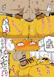 anthro comic_page english_text furry jolteon pokemon san_ruishin translated