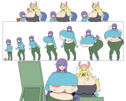 backboob big_ass big_breasts big_butt bimbofication bubble_ass casualdemo clothing exaggerated_proportions femboy genderswap genderswap_(mtf) heavy_butt hips huge_ass huge_breasts huge_hips kobayashi-san_chi_no_maidragon magatsuchi_shouta male miss_kobayashi's_dragon_maid quetzalcoatl_(dragon_maid) tagme thick_thighs thighhighs thighs wide_hips