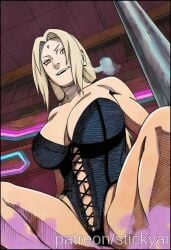 1girl 1girls ai_generated anime boruto breasts curvy curvy_female curvy_figure eyes female fit hair naruto naruto_shippuden nsfw stickyai tits tsunade_(naruto) voluptuous