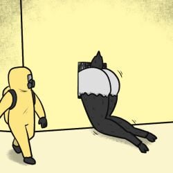 afterverse ass ass_focus backrooms big_ass deer deer_girl female female_only fur furry glowing_eyes hair hairy hairy_pussy half_nude monster monster_girl rainforest rainforest_pussy skull skull_head stuck stuck_in_wall tall taller_female thick_ass thick_thighs thighs