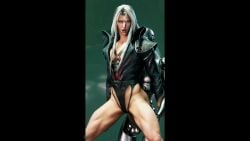 anal choking drool kingdom_hearts robot semen sephiroth tagme video