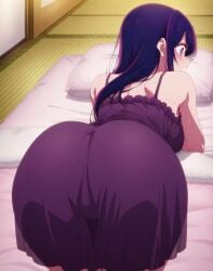 clothing doggy_style female female_only hoshino_ai oshi_no_ko pussy sex