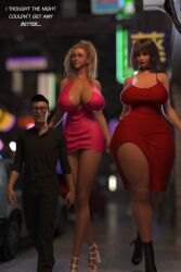 1boy 2girls 3d big_ass big_breasts big_thighs breasts child_bearing_hips couple couple_(romantic) curvaceous curvy curvy_figure definemacro dumptruck_ass dumptruck_butt female hips hourglass_figure huge_ass huge_breasts huge_thighs large_ass large_breasts large_thighs legs light-skinned_female light_skin lovers macro macro_female macrophilia male male/female mature mature_female milf mini_giantess mommy older_female older_female_and_younger_male original original_character original_characters shorter_male slim_waist smaller_male story straight tall tall_female taller_female taller_girl thick thick_hips thick_legs thick_thighs thighs voluptuous waist wide_ass wide_hips wide_thighs younger_male