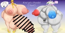 bbw big_breasts censored chubby_female die_of_death_(roblox) fat futanari huge_ass huge_breasts huge_cock hyper hyper_balls hyper_breasts hyper_penis roblox roblox_game self_upload tagme taller_female youtadaydream
