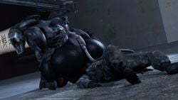 2boys 3_toes biomechanical black_body canid canine canis chainsaw clawed_feet cybernetics da_ra_ra_ra donut_anus faceless_character faceless_male facemask facesitting gay gay_sex glistening glistening_body grey_body huge_ass huge_cock hung_bottom hunting hunting_penis knife konami long_tail looking_back lq-84_fenrir male male/male male_only metal_gear metal_gear_rising metal_gear_rising:_revengeance metal_gear_solid military military_clothing military_uniform platinum_games quadruped robot sharp_claws sharp_teeth soldier tail teeth weapon weapons wolf