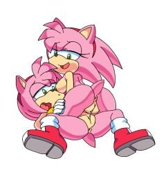 amy_rose anus breasts colorized_edit coolblue cum exposed_torso female footwear furry goth handwear masturbation mutual_masturbation nipples pussy pussy_juice rosy_the_rascal_(archie) sega selfcest shoes sonic_(series) sonic_the_hedgehog_(archie) sonic_the_hedgehog_(comics) sonic_the_hedgehog_(series) sweat third-party_edit tribadism wet yuri