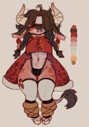 1girls female furry furry_female rkitsune sheep