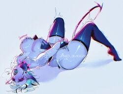 1girls areolae big_breasts blade_(bladechan28) bladechan28 breasts female female_only indie_virtual_youtuber masturbating masturbation nipples original solo virtual_youtuber vtuber