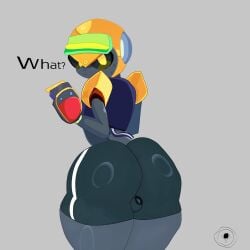 artist_request background_gray big_ass brawl_stars gay meeple_(brawl_stars) smoke