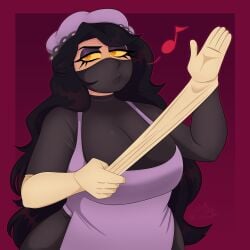 adjusting_gloves apron elbow_gloves latex_dress latex_gloves lizielewddle original original_character surgical_gown surgical_mask whistle