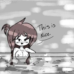 1girl 1girls fuzzy_fluffs nipples nude nude_female original original_character solo solo_female