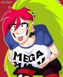 boobs demencia_(villainous) mega_milk mega_milk_(meme) meme meme_reference tagme villainous