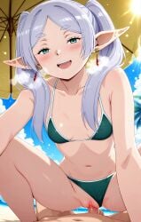1girls ai_generated elf elf_ears elf_female frieren frieren_beyond_journey's_end sousou_no_frieren tagme