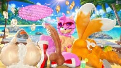 1boy 1futa 1girls 2026 3d 3d_(artwork) 4k after_anal after_sex after_vaginal amy_rose anthro beach beach_background big_ass big_butt blush blushing bubble_ass bubble_butt bubbles cream_the_rabbit creampie cum cum_in_ass cum_in_pussy cum_inside english english_text erect_penis erection futa futa_on_female futa_on_male futanari high_resolution highres highv0ltage huge_balls huge_cock mating_press medium_breasts naked naked_female naked_male sega sfm small_balls smile sonic_(series) sonic_the_hedgehog_(series) source_filmmaker source_filmmaker_(artwork) steam steaming_body steamy steamy_breath sunglasses sunglasses_on_head sweat sweatdrop sweating sweaty sweaty_body tails_the_fox teenage_girl teenager trio wet wet_body wet_skin wide_hips