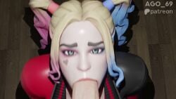 big_penis blowjob deepthroat fortnite harley_quinn tagme video