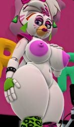 1girls 2025 3d 3d_(artwork) animatronic ass big_ass big_breasts bird breasts digital_media_(artwork) female five_nights_at_freddy's five_nights_at_freddy's:_security_breach furry_only glamrock_chica_(fnaf) horn male nude nude_male pussy robot robot_girl seductive seductive_eyes seductive_look solo solo_female steel_wool_studios vagina video_games voluptuous