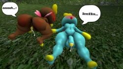 100acrew 1boy 1girls 2025 after_sex anthro ass ass_focus big_ass blush breasts chao_(sonic) cheese_the_chao chocola_the_chao cum cum_in_pussy face_down_ass_up female male on_the_floor penis pussy sega sfm small_penis sonic_(series) sonic_the_hedgehog_(series) source_filmmaker