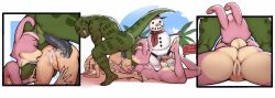 2025 after_anal anthro anus ass ass_up ball_lick balls bent_legs bodily_fluids breasts canid canine christmas clenched_teeth closed_eyes crouching crouching_sex cum cum_from_ass cum_from_vagina cum_in_ass cum_in_mouth cum_in_vagina cum_inside cum_on_penis cum_on_tongue cum_string cumshot digital_media_(artwork) ejaculation english_text erection fara_phoenix female female_penetrated fennec_fox fox from_behind_position fur genital_fluids genitals group group_sex hair hare hi_res holidays humanoid_genitalia humanoid_penis lagomorph leaking_cum leporid licking lucy_hare luraiokun lying male male/female male_penetrating male_penetrating_female mammal muscular muscular_anthro muscular_male nintendo nude on_front open_mouth oral orgasm orgasm_face penetration penile penile_penetration penis pink_body pull_out rabbit raised_foot rear_view scalie sex sharpclaw_(star_fox) sign simple_background snow snowman spread_legs spreading star_fox tail teeth text threesome tongue tongue_out trio true_fox vaginal_penetration vulva
