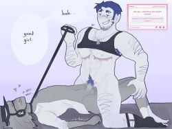 1boy 1boy1girl artist_name chance_(forsaken) collar cum_inside cuntboy female forsaken_(roblox) guest_1337_(forsaken) intersex jp0ker leash leash_pull male male/female partially_clothed penetration penis penis_in_pussy pussy request roblox roblox_game robloxian self_upload strawpage_request transfem transmasc