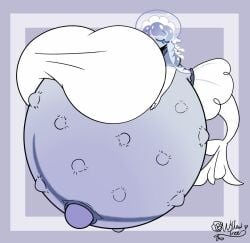 frilled jellyfish cookie from cookie run by bundle-of-kinks