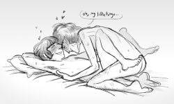 blush gay_sex george_harrison male/male missionary_position pubic_hair real_person ringo_starr sweat the_beatles yaoi