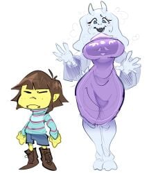 frisk from undertale by egstym