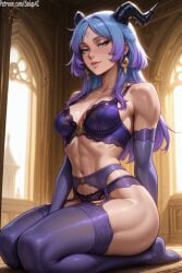 yunara from league of legends by salupai