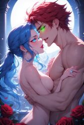 Blue Eyes Rule 34 Image