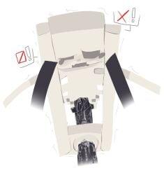 angelic_ama begging_to_stop forced_sex minecraft minecraft_mob mojang noncon nonconsensual rape raped_by_monster skeleton_(minecraft) wet_penis wither_skeleton_(minecraft)