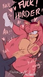 1boy 1boy1girl 1girls 2025 2d 2d_(artwork) amy_rose anthro anthro_on_anthro artist_upload balls big_ass big_balls big_breasts big_thighs biting_lip black_body black_fur black_nose black_penis breasts cheating cheating_female cheating_girlfriend color comic comic_page curvy curvy_ass curvy_body curvy_female curvy_figure curvy_hips dialogue digital_drawing_(artwork) drool drooling eulipotyphlan eyelashes eyes_rolling_back female female_anthro female_focus female_penetrated flat_colors fucked_into_submission fucked_senseless fucked_silly furry furry_ears furry_female furry_male furry_only hairband half_lidded_eyes hand_behind_head hand_behind_own_head hearts hedgehog hedgehog_girl hi_res highres huge_balls huge_breasts huge_cock leg_up legs_apart legs_spread legs_up light-skinned_female looking_at_partner male male/female male_anthro male_penetrating_female missionary missionary_position moan moaning mobian_(species) mobian_hedgehog netorare nipples ntr patreon patreon_url patreon_username pink_eyes pink_fur pink_hair pink_nipples pounding pussy pussy_juice red_hairband sega sex sex_on_table shadow_the_hedgehog simple_background sketch socks sonic_(series) sonic_the_hedgehog_(series) spread_legs straight straight_sex table tadaaki text thick_ass thick_legs thick_thighs tremble_lines tremble_spikes vaginal_penetration vaginal_sex white_socks
