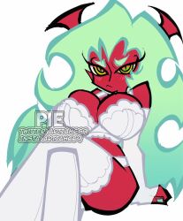 scanty daemon from panty & stocking with garterbelt by fleshpie669
