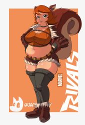 squirrel girl (marvel rivals) from marvel by jackudoggy