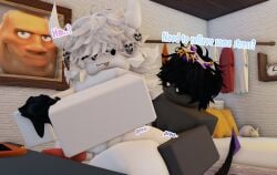 2boys 3d dark-skinned_male dark_skin gay male male_only roblox roblox_avatar robloxian smark_ad tagme text theunreaasonable