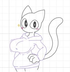 1anthro 1furry 1girl 2020s 2024 2d 3_fingers anthro anthro_female anthro_only big_breasts big_eyes big_hands black_body black_fur black_skin black_tail blush blush_lines blushing_at_viewer blushing_female cat_ears cat_girl cat_tail clothed clothed_anthro clothed_female clothing cute cute_face digital_drawing_(artwork) digital_media_(artwork) domestic_cat ears_up fanart felid feline female female_anthro female_focus female_only furry furry_female furry_only grid_layout hand_on_hip hd hd_(traditional) hood_down hoodie hourglass_figure hourglass_figured_anthro hourglass_figured_female huge_boobs huge_breasts lewdydoodls line_art long_sleeves long_tail lossless low_res lowres oc olive_(69blackcat69) original original_character paws pink_clothing pink_hoodie png portrait pose red_blush red_blush_lines round_breasts round_butt round_eyes round_head round_tail side_view sleeves small_waist solo solo_anthro solo_female solo_focus sparkle standing_pose tall tall_female taller_female taller_girl thick thick_ass thick_legs thick_thighs thin_tail thin_waist tiny_waist voluptuous voluptuous_anthro voluptuous_body voluptuous_female white_background wide_hipped_anthro wide_hipped_female wide_hips