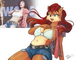 kwon eun-bi from sonic (series) by azul35art