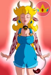 princess peach from mario (series) by wildswingding