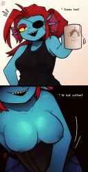 undyne from undertale by space-c0wb0y-6251