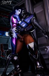 1boy 1boy1girl 1female 1girls 3d 3d_(artwork) 3d_model 3d_render amelie_lacroix blender blender3d blender_(artwork) blender_(software) blender_cycles blizzard_entertainment blue_body blue_hair blue_skin bodysuit boy clothed clothed_female clothed_sex cock dark-skinned_male dick earrings female female_penetrated gabriel_reyes girl gripping_ass hands_on_ass interracial lipstick looking_at_viewer male moan moaning moaning_in_pleasure overwatch penetration penile_penetration penis penis_in_pussy pleasure_face pussy_juice reaper sci-fi science_fiction sioppx skin_tight skinsuit stand_and_carry_position standing standing_on_one_leg standing_position standing_sex standing_split talon_(overwatch) talon_trooper vagina vaginal_insertion vaginal_penetration vaginal_sex wet wet_penis wet_pussy widowmaker