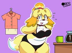 isabelle (animal crossing) from animal crossing by oreo tlacuache