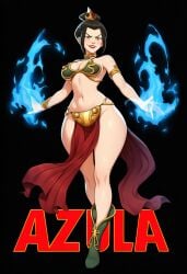 azula from avatar the last airbender by selvokaz
