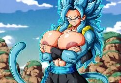 female gogeta from dragon ball
