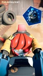 mimi sentry from team fortress 2 by reaper21cry